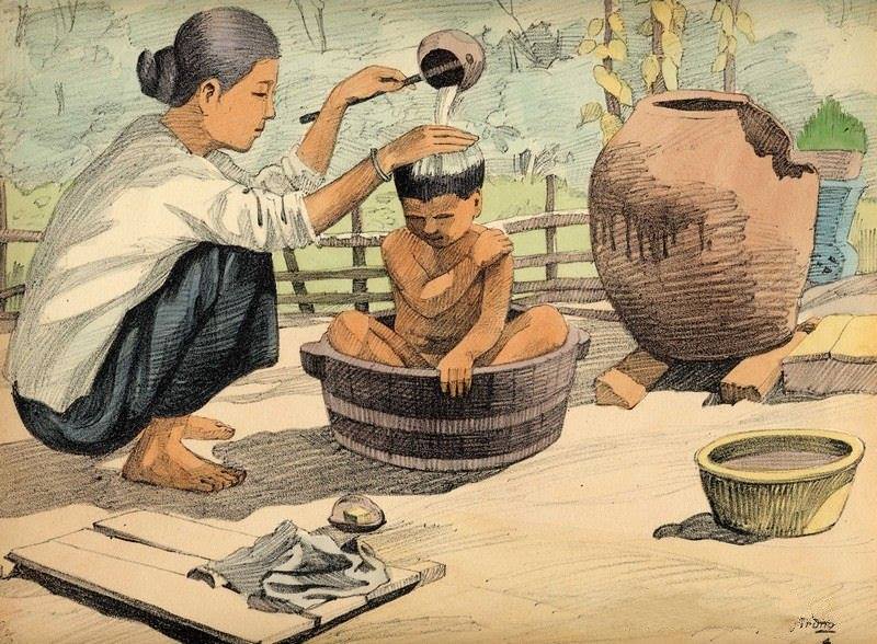 Chiêm ngưỡng bộ tranh vẽ cuộc sống người Việt vào thập niên 1930 - 29