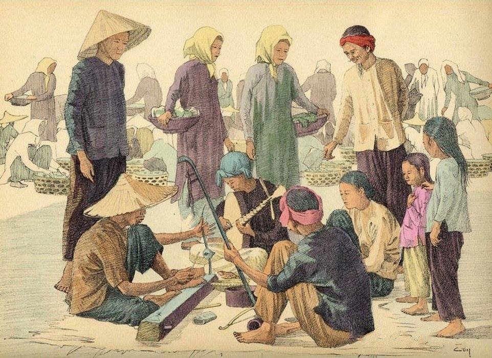 Chiêm ngưỡng bộ tranh vẽ cuộc sống người Việt vào thập niên 1930 - 44