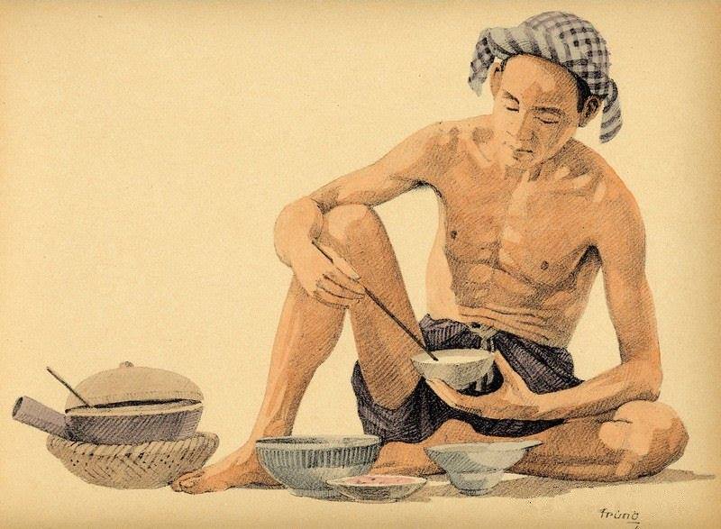 Chiêm ngưỡng bộ tranh vẽ cuộc sống người Việt vào thập niên 1930 - 31