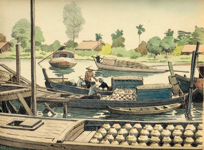 Chiêm ngưỡng bộ tranh vẽ cuộc sống người Việt vào thập niên 1930 - 17