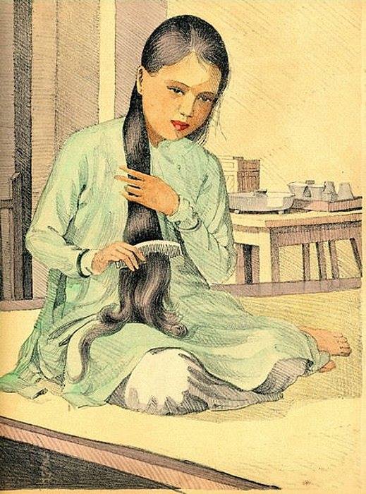 Chiêm ngưỡng bộ tranh vẽ cuộc sống người Việt vào thập niên 1930 - 61