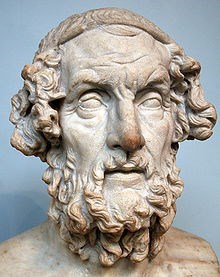 Đại thi hào Homer (# 850 TCN) và thi phẩm Iliad