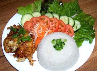 Gà Tiêu Chanh Nướng