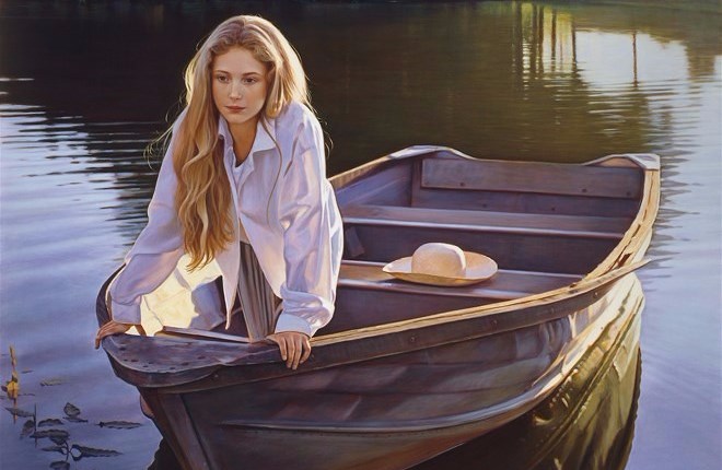 Vẻ đẹp phụ nữ trong tranh Danielle Richard