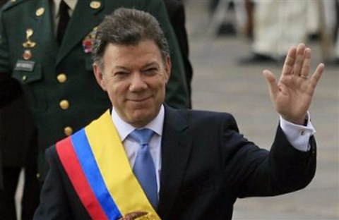 Tổng thống Colombia nhận Nobel Hòa bình