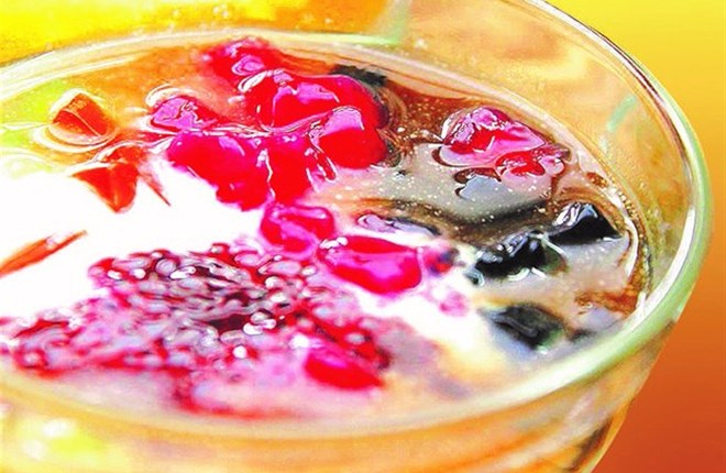 Sương sa hột lựu trưa Hè