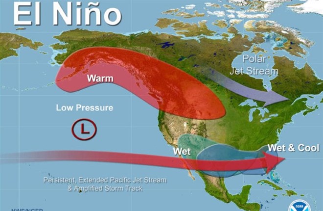 Hiện tượng El Niño ảnh hưởng tới thời tiết như thế nào?