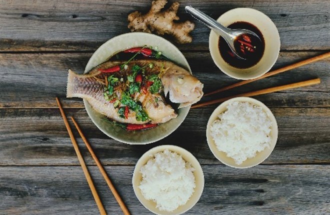 CÁ DIÊU HỒNG HẤP TÀU XÌ