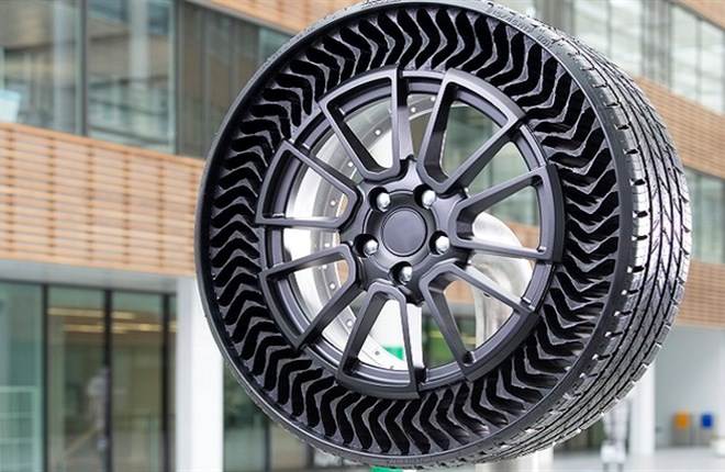 Michelin ra mắt lốp xe không bơm hơi