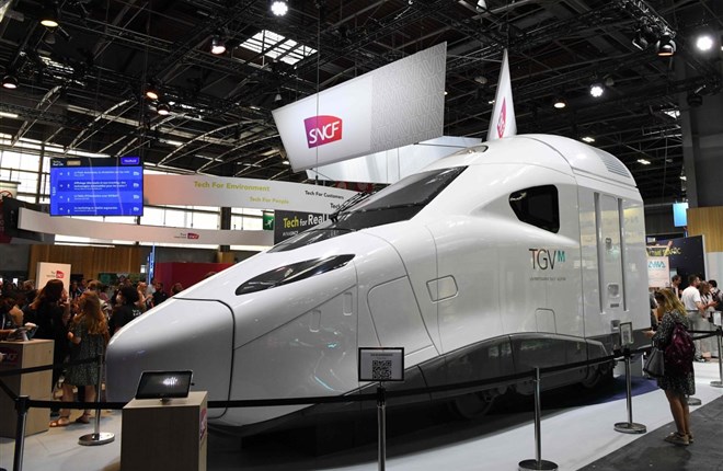 Pháp ra mắt tàu cao tốc có 97% vật liệu tái chế