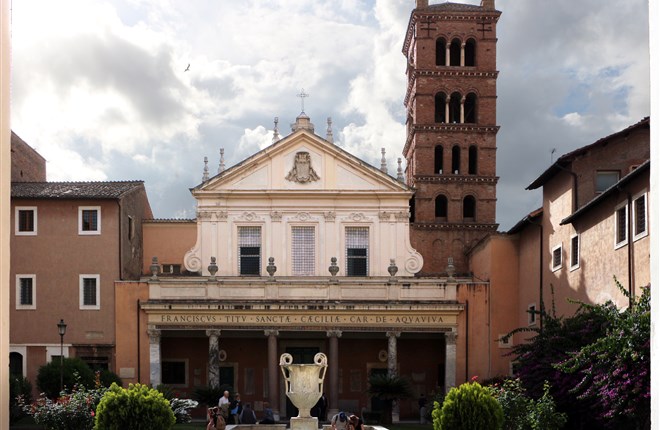 Vương cung thánh đường Thánh Cécile (Xê-xi-li-a) Trastevere