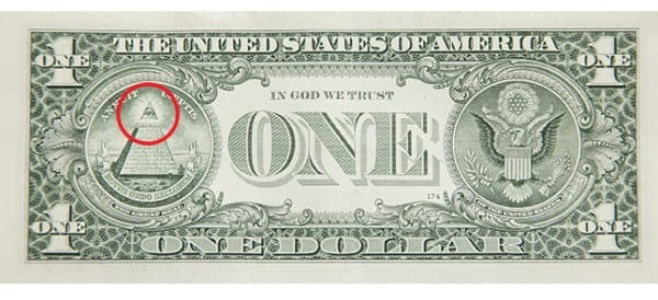 Giải mã bí ẩn các biểu tượng trên tờ 1 đôla Mỹ - 4