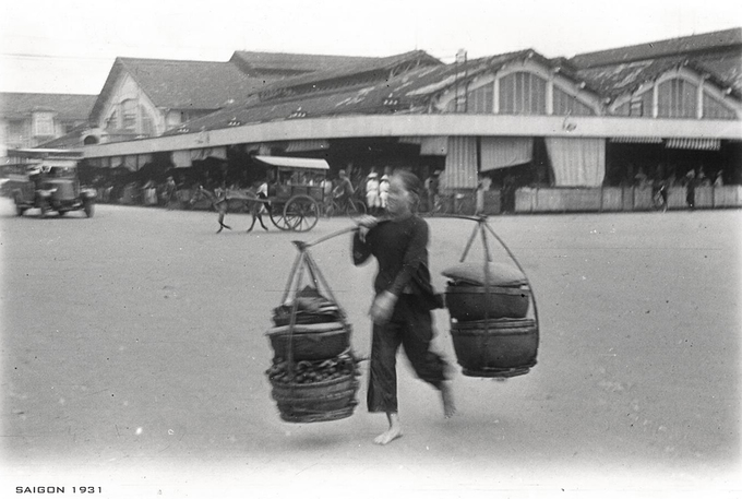 Chợ Bến Thành hơn 90 năm trước, khi xe máy chưa xuất hiện - 9