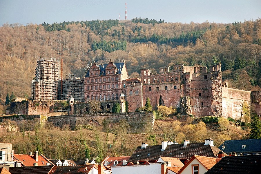 Lâu đài Heidelberg - dấu ấn kiến trúc và lịch sử nước Đức - 1