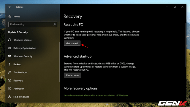 Windows 10 cung cấp sẳn 04 lựa chọn “làm tươi” lại hệ điều hành - 4