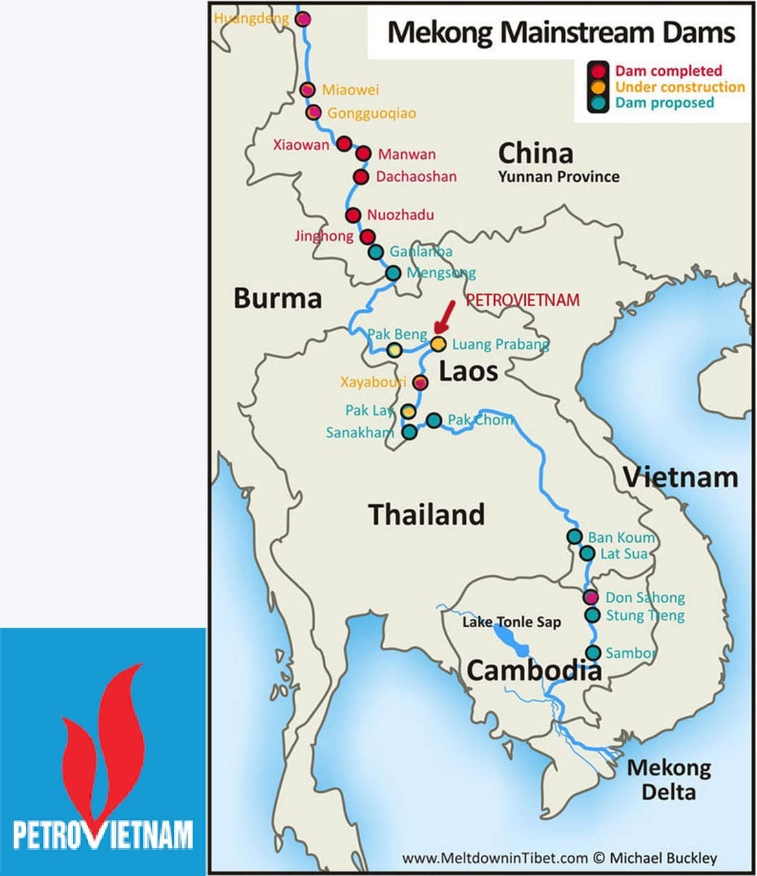 Lào ‘lấn tới’ với thủy điện Luang Prabang và ứng phó cho Việt Nam - 2