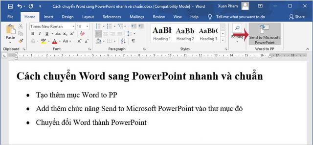 Hướng dẫn chuyển nội dung Word sang PowerPoint tự động - 7