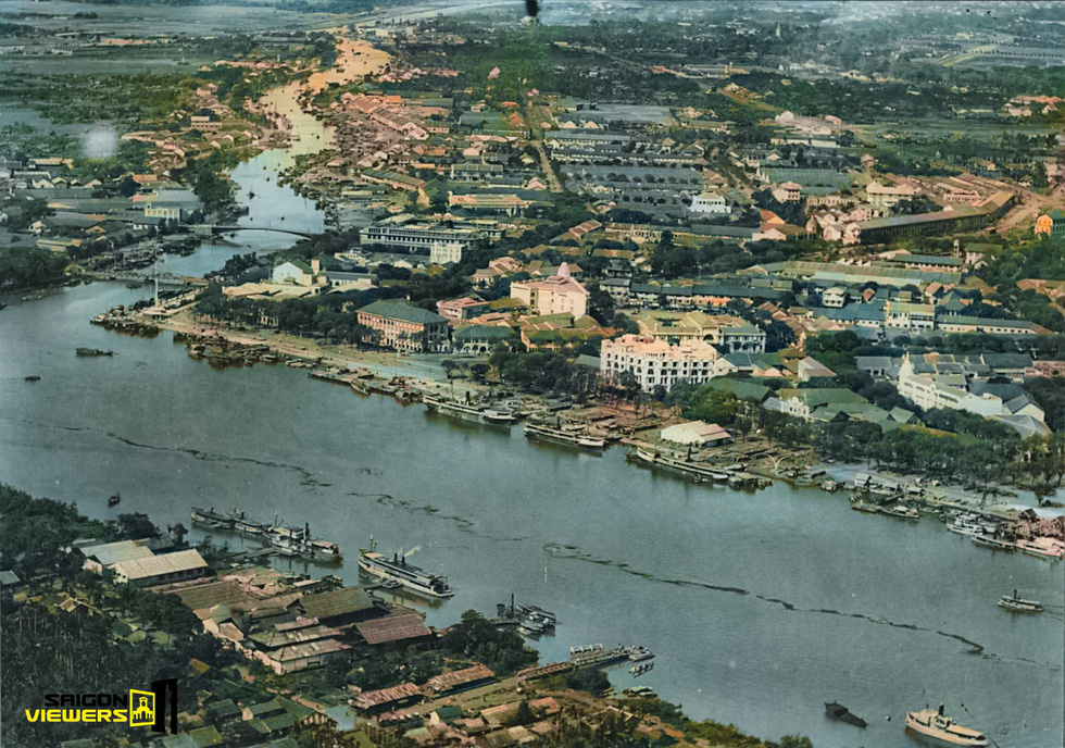 Bộ ảnh phục chế Sài Gòn 100 năm trước gây sốt vì màu xanh cây cối - 11