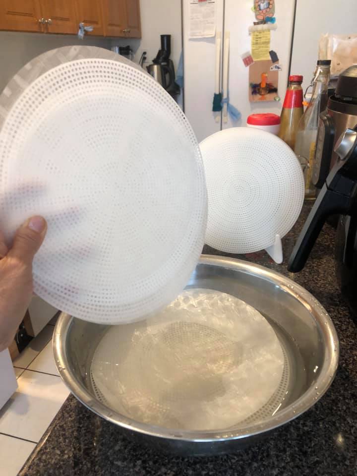 Cách làm bánh cuốn bằng bánh tráng - 3