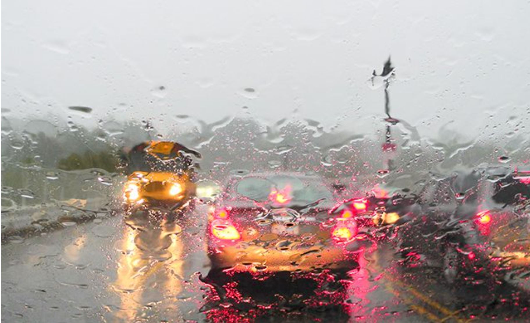 Phải làm sao khi xe bị ‘trượt nước’ trong cơn mưa? - 1