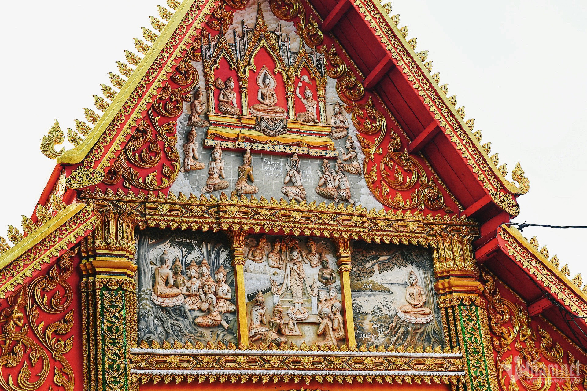 Ngôi chùa thờ người phụ nữ mang thai là cột trụ trấn giữ nước Lào - 5